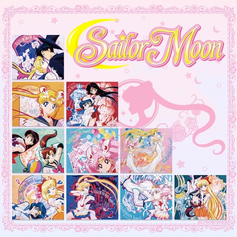 10枚 セーラームーンB ステッカー シール | aboo