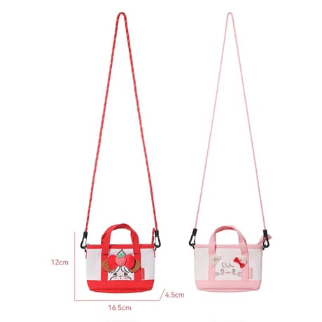 mikko × MINISO ミッコ　ショルダー付きミニバッグ　２WAY　ポーチ　日本未発売品