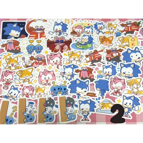 40枚　ソニック２　防水シール