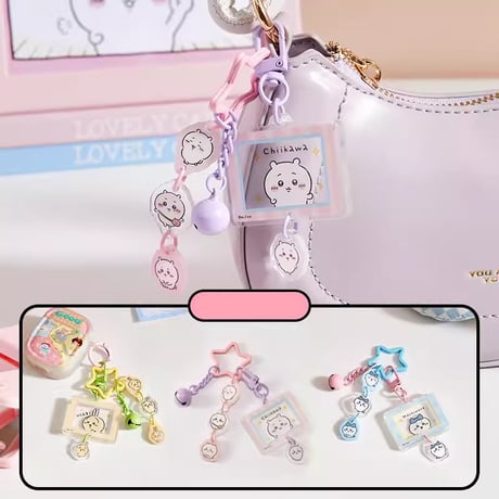 ちいかわ × MINISO　アクリルキーホルダー　ハチワレ　うさぎ　海外限定　日本未発売