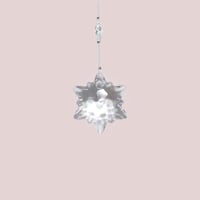 falling snow suncatcher