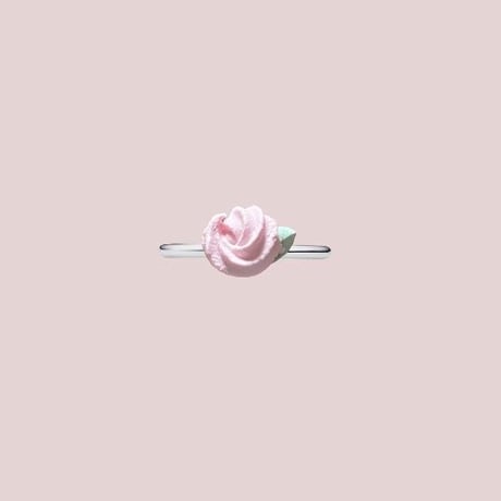 butter cream rose ring