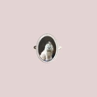 love photo frame ring