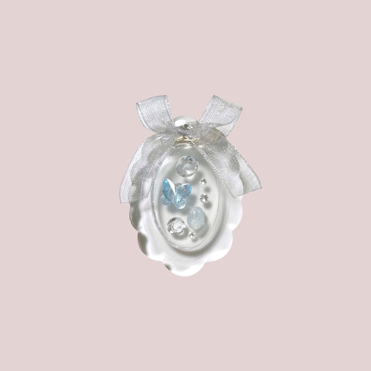 Secret crystal brooch 湖畔の静寂 | REMME