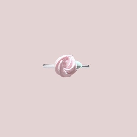butter cream rose ring