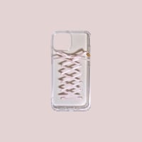 Lace up ribbon  iphone case