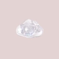 Cloud snow dome ring