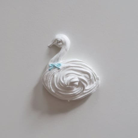 meringue cookie｛swan｝