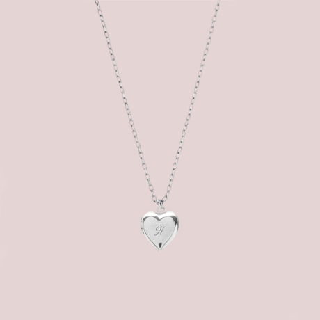 memorial photo necklace