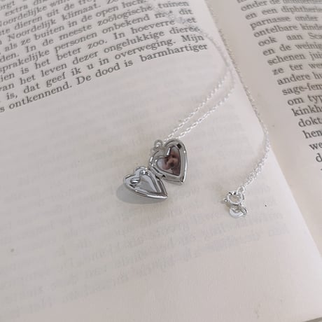 memorial photo necklace