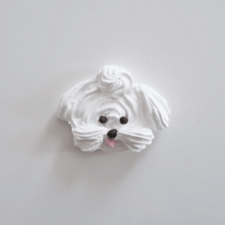 meringue cookie｛shih tzu｝