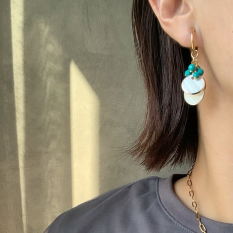 turquoise×shell(シルバー)