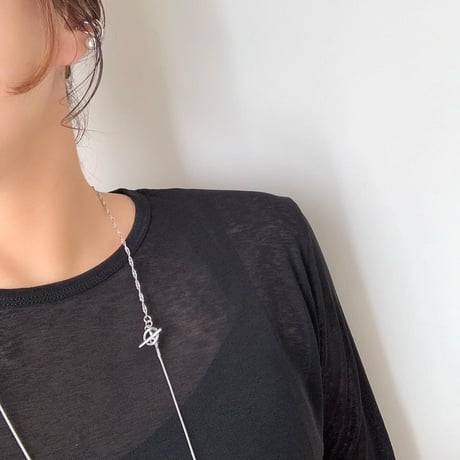 long chain stainless necklace