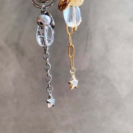 crystal★ear cuff(アレルギー対応)片耳1点用