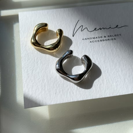 pearl+ear cuff(ゴールド)◇ご希望のイヤーカフ番号を備考欄へ◇