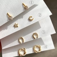 zirconia mini  pierce(1set)
