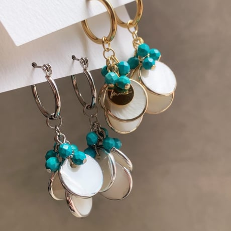 turquoise×shell(シルバー)