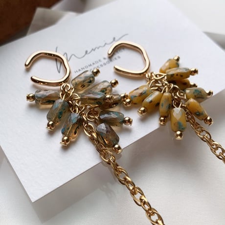 fringe ear cuff(アレルギー対応)片耳1点用