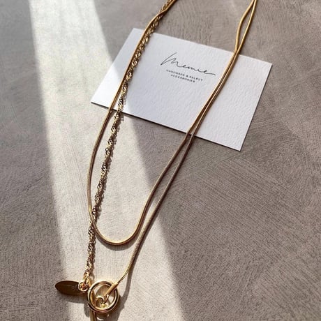 long chain stainless necklace