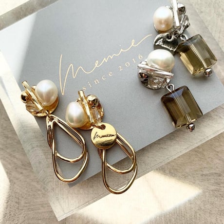 original pearl cabochon(シルバー)