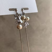 zirconia×cotton pearl(シルバー)