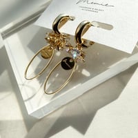 zirconia×hoop(ゴールド)