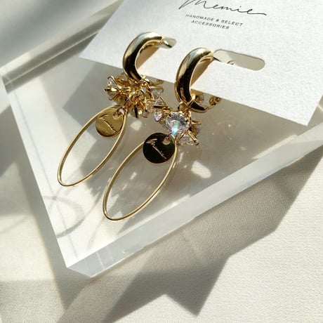 zirconia×hoop(シルバー)