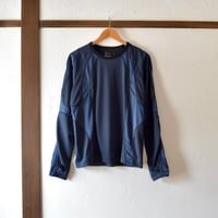 [ROTOL] X LONG SLEEVE TEE - NAVY