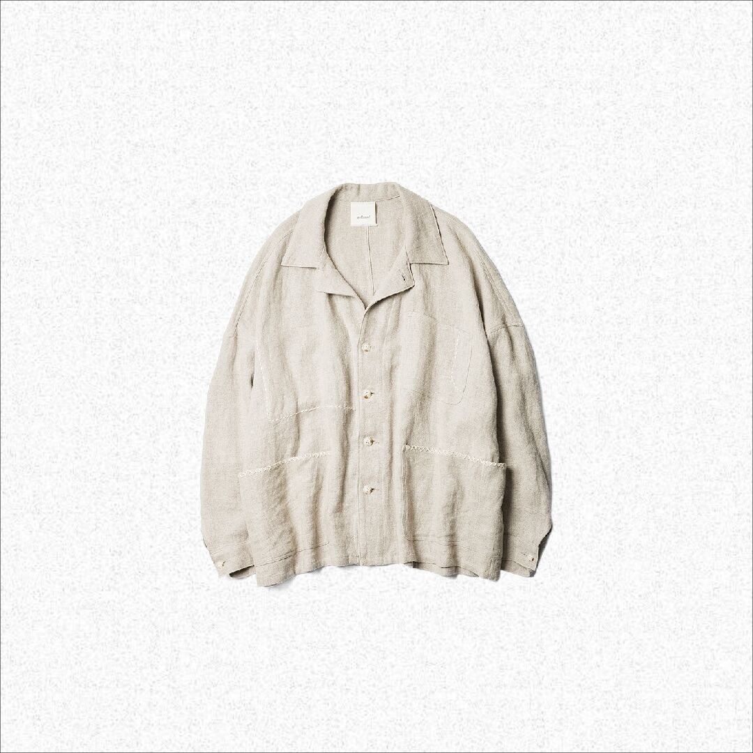 refomed リフォメッド / DONGOROSU WORK JACKET - natural / ドンゴロスワークジャケット