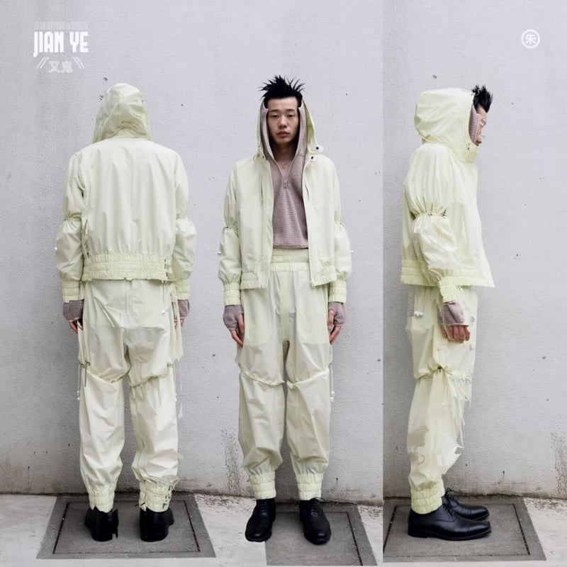 JIAN YE] CELL JKT - CREAM | VALORE online | RO