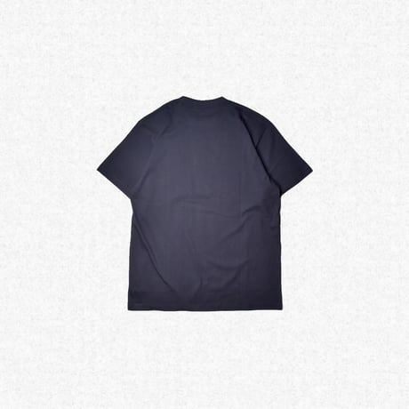 [After Winter] EDGE LOGO TEE - NAVY