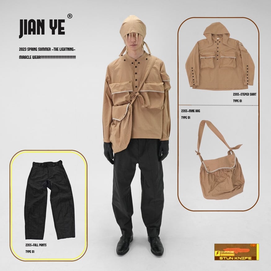 jian ye 2023SS LOOK | VALORE online | ROTOL ref