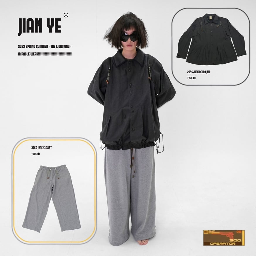 jian ye 2023SS LOOK | VALORE online | ROTOL ref