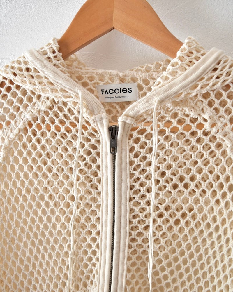 (Snow Man着用)faccies 25SS skeleton mesh Snow Man着用)faccies 25SS skeleton mesh