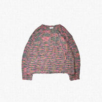 [FACCIES] ROVING SLAB MIX KNIT - RAINBOW