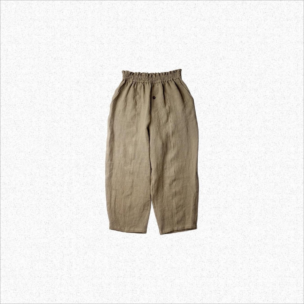 [refomed] DONGOROSU WIDE PANTS - GREEN