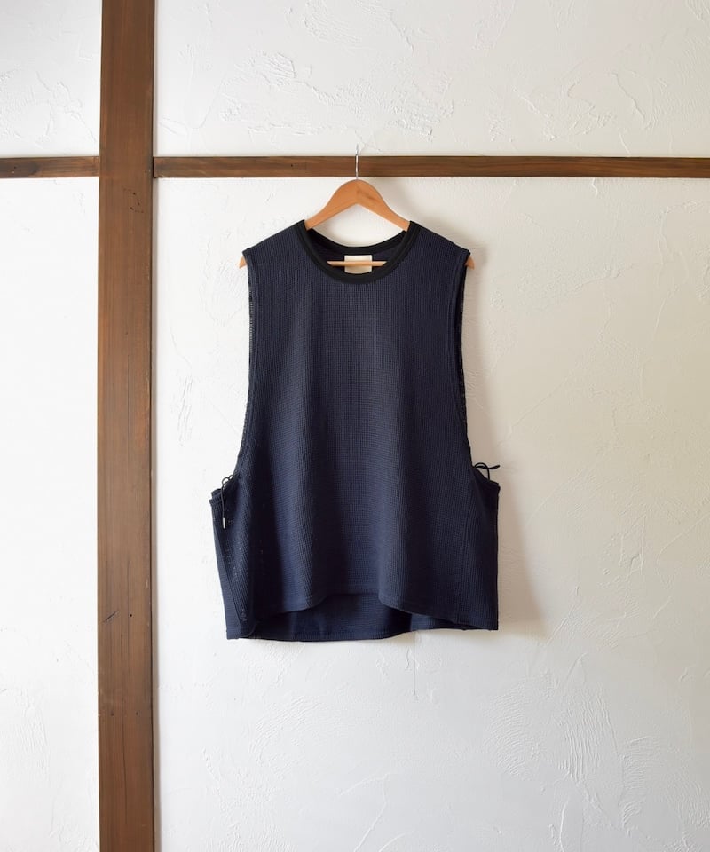 refomed cotton layered mesh bibs 新品未使用 refomed COTTON LAYERED MESH BIBS 3色展開 - Maiden Voyage