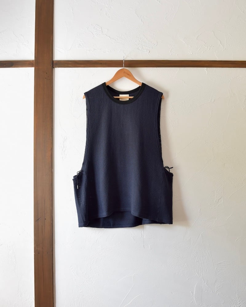 refomed cotton layered mesh bibs 新品未使用 refomed COTTON LAYERED MESH BIBS 3色展開 - Maiden Voyage