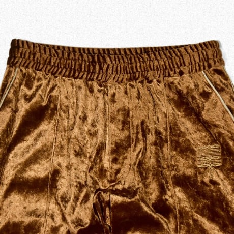 [FACCIES] CRASH VELOUR PANTS - GOLD