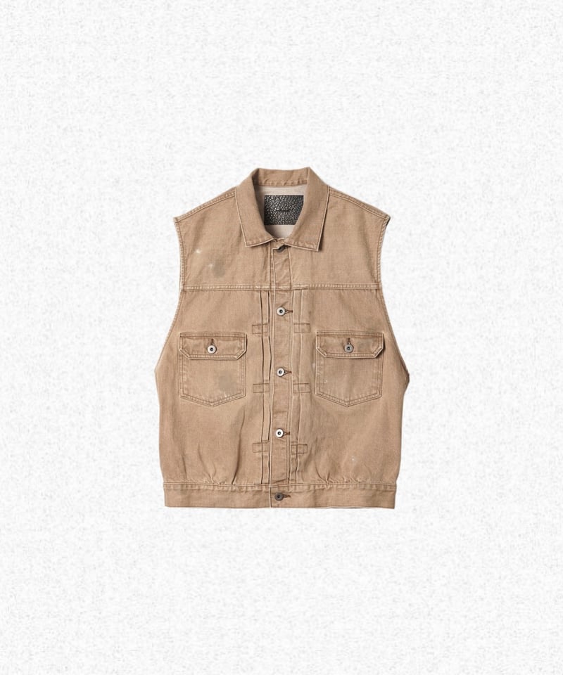 vestments さん専用 希少】SupremeシュプリームPatched Denim VestM