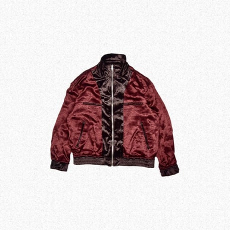 [FACCIES] CRASH VELOUR TRACK JK - W.BROWN