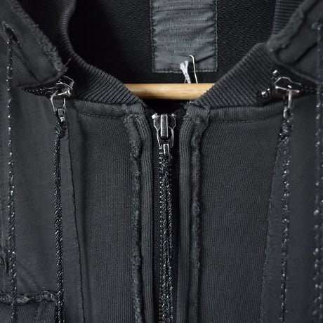 [FACCIES] DETACHABLE HOOD AND SLEEVES WESTERN PK - BLACK