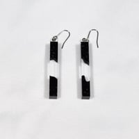[Grayscale] MARBLE BAR PIERCE - BLACK