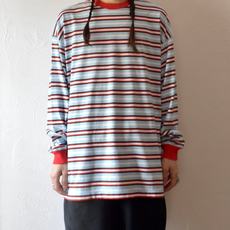 ROTOL ボーダー ロンt サイズ2 ROTOL / WIDE TWIST LS BORDER-ROTOL