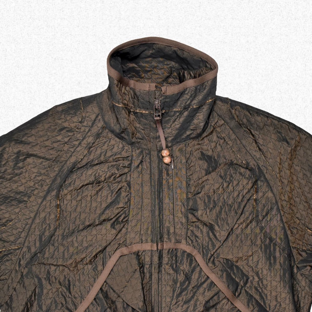 ジャケット・アウター 24AW JIAN YE HYDRA JACKET BROWN JIAN YE - 【24AW】ハイドラ ジップアップ ジャケット / HYDRA