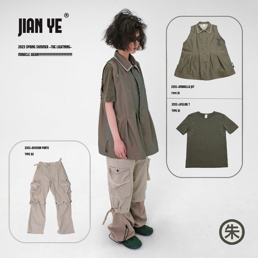 jian ye 2023SS LOOK | VALORE online | ROTOL ref
