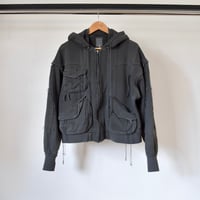 [FACCIES] DETACHABLE HOOD AND SLEEVES WESTERN PK - BLACK