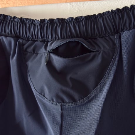 [ROTOL] SHEER MESH LAYERED SHORTS - NAVY