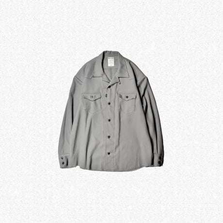 faccies ファッチーズ / WOOLLY WESTERN TWILL SHIRT - g...