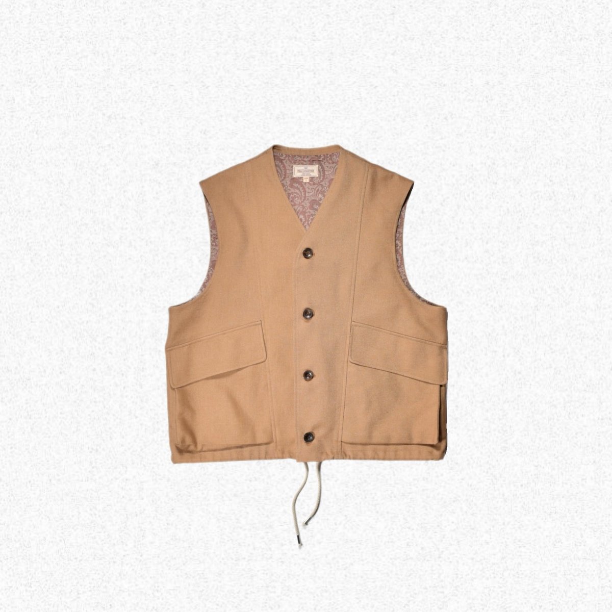 NEZU YOHINTEN] CHORE VEST - BEIGE | VALORE onl
